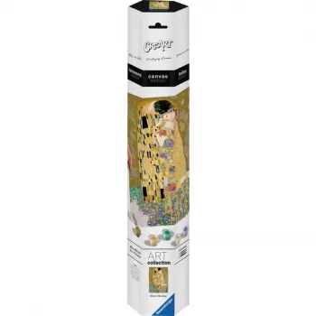 Ravensburger Painting Kit CreArt ART Collection — Pocałunek (Klimt) 23916, zestaw płótna malowanie po numerach