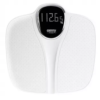 Waga łazienkowa Camry CR 8171w — waga cyfrowa, maks. 180 kg, dokładność 50 g, pomiar BMI, biały