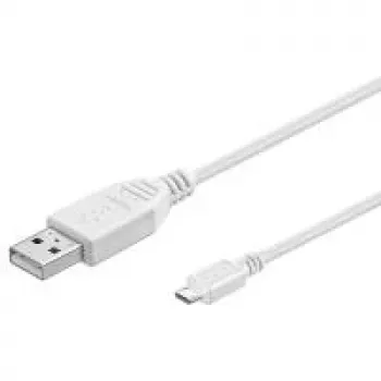 Wentronic 43837 Kabel USB Biały