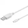 Wentronic 43837 Kabel USB Biały