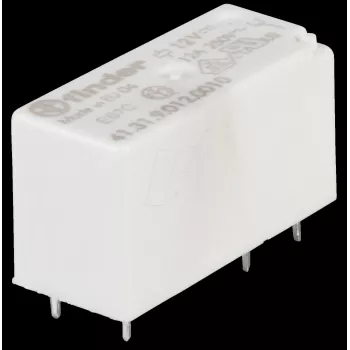Finder PCB Power Relay 12 VDC 400 mW (41.31.9.012.0010)