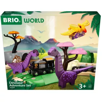 Brio World Zestaw Przygód z Dinozaurami, Tor