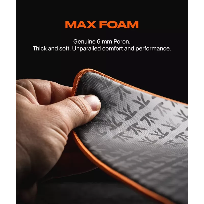 Podkładka pod mysz gamingowa GLORIOUS Fnatic FOCUS3 MAX XL - rozmiar rozszerzony XL, powierzchnia materiałowa, obszywane krawędzie