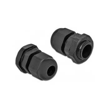 Przepust kablowy DeLOCK 60194 Czarny Plastikowy 10 szt.