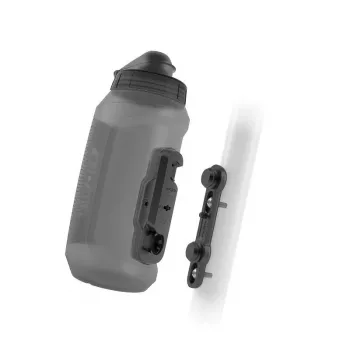 Fidlock Twist Bottle 750 Compact + Bike Base clear Czarny