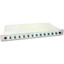 Lightwin LWL Splice Box, 12 włókien, 12x SC Multimode, 50/125µm OM3 Pigtail Splice Boxes (SPBOX 12G50 OM3 SC)