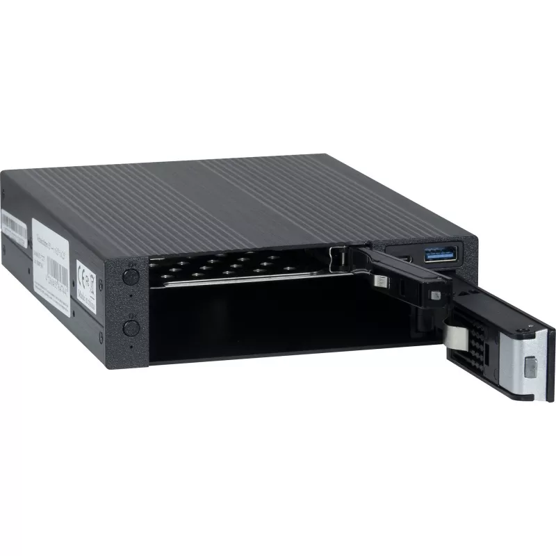 Stacja dokująca HDD INTER-TECH ST-7227U dla dysków 2,5 cala i 3,5 cala, USB 3.0 z Type-C i Type-A