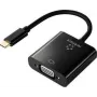 Renkforce RF-4679564 Przejściówka wideo 0,1 m USB Type-C VGA (D-Sub) Czarny (RF-4679564)