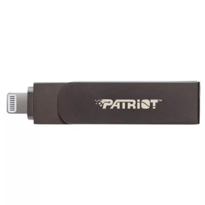 Pamięć USB Patriot 256 GB USB 3.2 Lightning USB-C Czarna PI256GSKM30CL