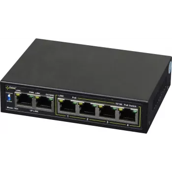 Przełącznik sieciowy PULSAR Switch POE Pulsar S64 4 porty 2 uplink