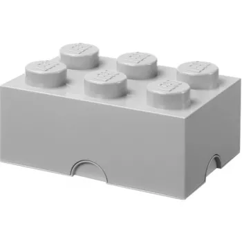 Pojemnik do przechowywania Room Copenhagen LEGO Storage Brick 6, szary – składany organizer na zabawki i akcesoria