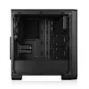 Obudowa PC MODECOM Oberon Pro Midi Tower — czarna, obsługuje ATX/microATX/ITX, 7 slotów rozszerzeń, GPU do 395 mm, 5 zatok HDD/3 SSD