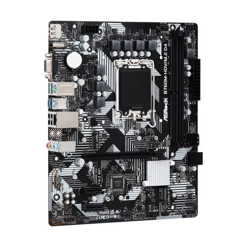 ASRock B760M-HDV/M.2 D4 DDR4 LGA 1700 Micro-ATX Płyta główna