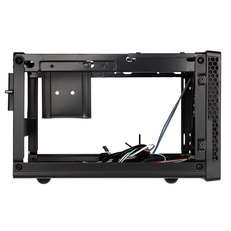 SilverStone SUGO 13 - Desktop - Mini-DTX - bez zasilacza (AT / PS/2) - Czarny - USB/Audio (SST-SG13B-Q)