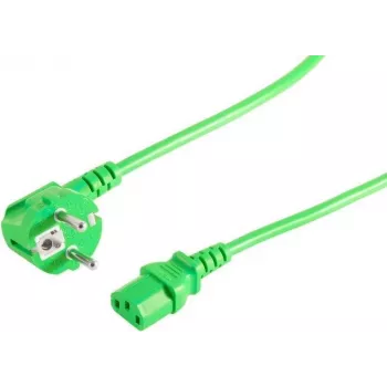 Kabel zasilający Zielony 5 m ShiverPeaks 09-05053