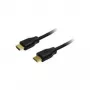 Logilink High Speed with Ethernet - Kabel wideo/audio/sieciowy - HDMI - HDMI, 19-pin (M) - HDMI, 19-pin (M) - 1 m - Czarny (CH0035)