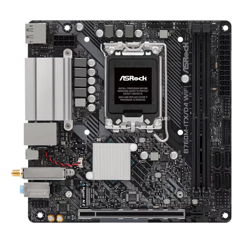 Płyta główna ASRock B760M-ITX/D4 WiFi Intel B760 LGA 1700 mini ITX