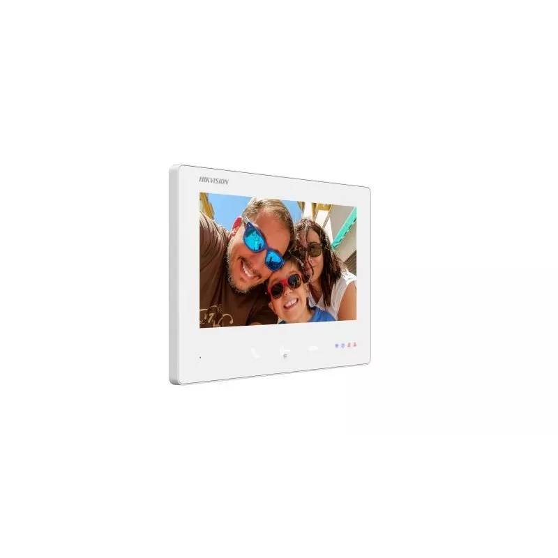 System wideodomofonu Hikvision DS-KH7300EY-WTE2/Biały 17,8 cm (7 inch)