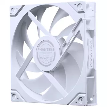 Wentylator obudowy Phanteks M25 Gen2 140 mm PWM D-RGB z odwróconymi łopatkami - Biały