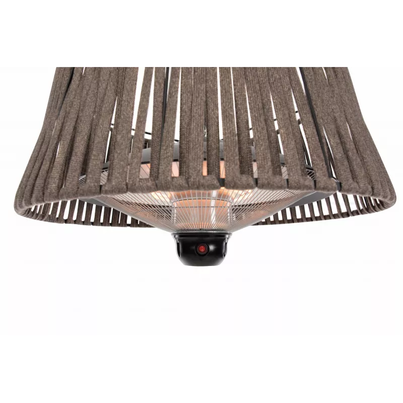 Sunred Artix Corda - grzejnik sufitowy 1800 W, brązowy