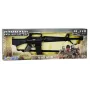 Karabin Pulio Commando GONHER 118/6 Metal — zabawkowy karabin strzałkowy, 8 pocisków
