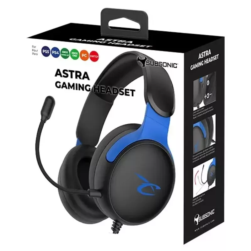 Zestaw słuchawkowy Subsonic Astra Gaming SA5683-2