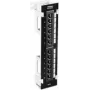 TRENDnet TC-P12C6V - Panel krosowy - odpowiedni do montażu na ścianie - kat. 6 - UTP - RJ-45 x 12