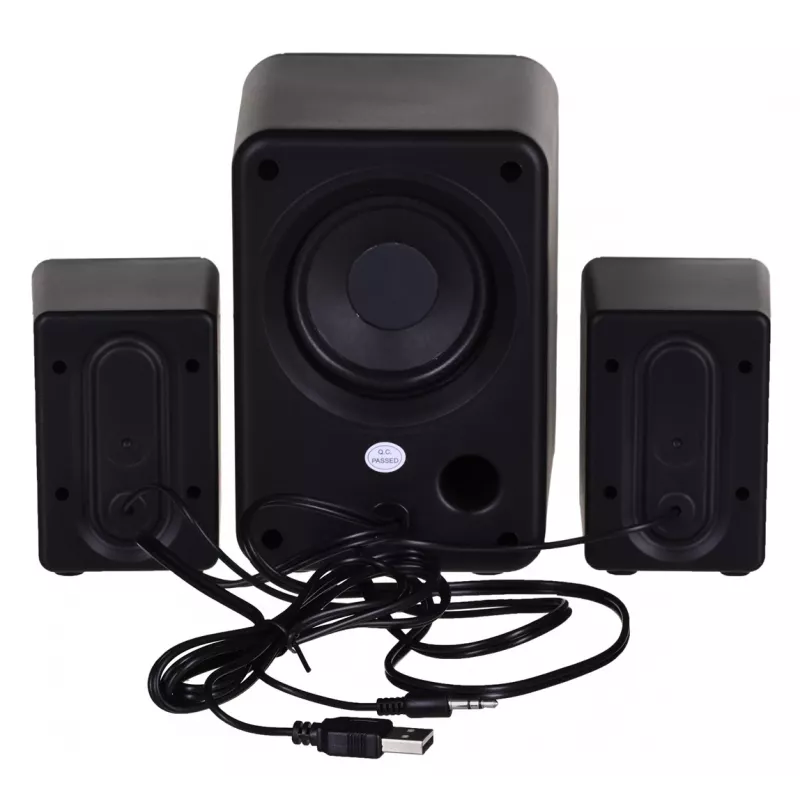 Głośnik DEFENDER V11 11 W przewodowy 2.1 satelitarny głośnik biurkowy, USB 5 V, czarny