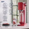 Satuator SodaStream Art Mandarin czerwony 1L Butelka do gazowania