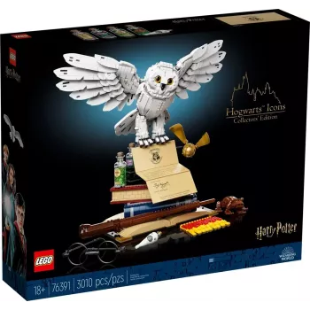 LEGO Hogwarts Icons Collectors Edition 76391 — 3010 elementów, 3 minifigurki, 18+