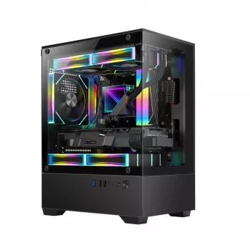 Obudowa | GOLDEN TIGER | micro ATX | Czarna | Mini Tower | Raider SL-2 | RAIDERSL-2