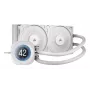 All-in-one liquid cooler Corsair Nautilus 240 RS LCD 12 cm biały