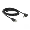 Kabel USB DeLOCK 3m USB 2.0-A - USB 2.0-B