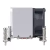 Silverstone SST-AR09-1700 system chłodzenia komputera Procesor Chłodzenie powietrzne 6 cm Czarny, Szary 1 szt.