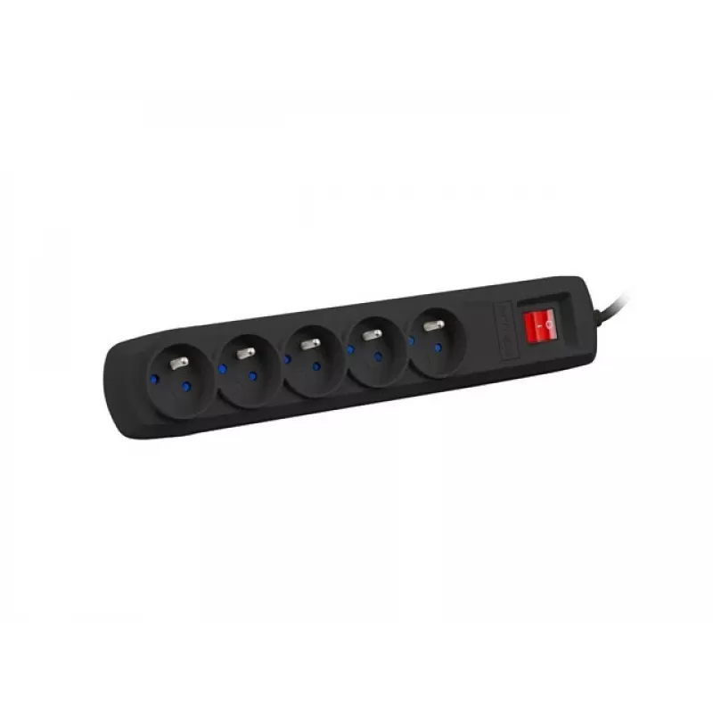 Listwa zasilająca ARMAC ARC 5 — 5 gniazd, 3 m kabel, czarna