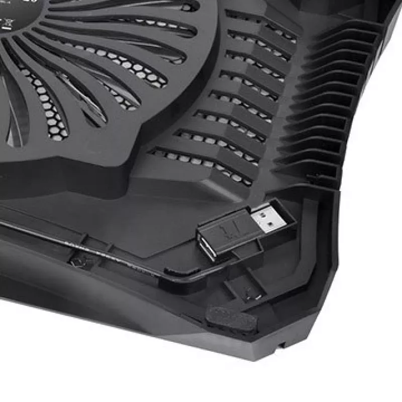 Podkładka chłodząca do laptopa Thermaltake Massive V20 43,2 cm (17 inch) Czarna