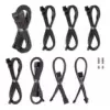 Zestaw kabli CableMod C-Series Pro ModMesh do zasilaczy Corsair RMi/RMx/R — kolor Carbon