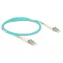 Kabel światłowodowy DeLOCK LC na LC wielomodowy OM3 2 m