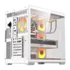 Obudowa komputerowa Darkflash C280 (biała) z 7 wentylatorami
