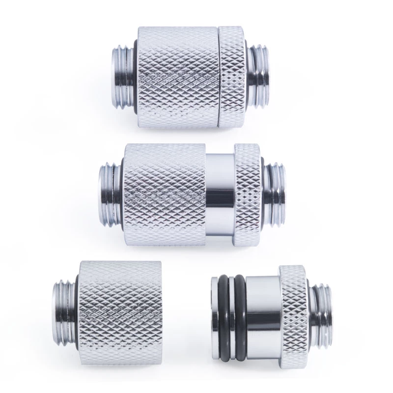 Uchwyt radiatora Alphacool ES D-Plug Chrom Mosiądz 2 cm 35 g
