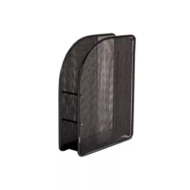 Pionowa taca Forpus, 7 cm, czarna, perforowany metal 1003-012