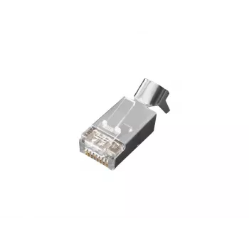 Wtyk przewodu męskiego RJ-45 Alantec WT108, stal nierdzewna, 1 szt.