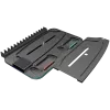 Podstawka chłodząca CANYON CS-51 RGB dla PS5 cienki czarna z dwiema ładowarkami kontrolerów
