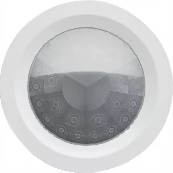 Czujnik obecności Gira Präsenzmelder Mini Komfort KNX 222500 — sufitowy czujnik obecności KNX do automatycznego sterowania oświetleniem i HVAC