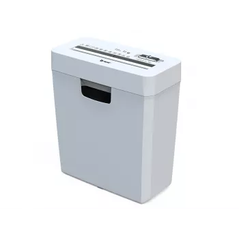 Niszczarka do papieru TRACER Tracer 47584 — cięcie poprzeczne 6 mm, do 5–6 arkuszy, pojemnik 10 l, biała