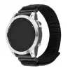 Zastępczy 26 mm nylonowy pasek QuickFit FIXED do Garmin, czarny