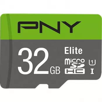 Karta MicroSDHC PNY Elite 32 GB Class 10 UHS-I P-SDU32GU185GW-GE