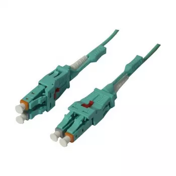 LWL-2-Faser-Patchk. 5mtr.LC-LC 50/125um OM3 Uniboot drehbar Push/Pull AD 2mm - Kabel - Multimode-Faser (S215545)