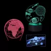 Manta SNL118RGB RGB dekoracyjna lampa LED 3D