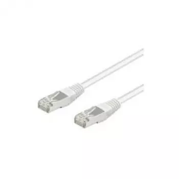 Wentronic Goobay Kabel krosowy CAT 5e, F/UTP, biały, 15 m - mieszanka miedzi CCA (93493)